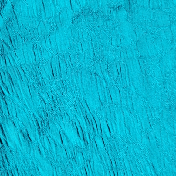 Midi Turquoise Skirt - Picture 2 of 3